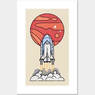 Mars is My New Homeland Posters and Art